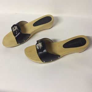 BCBGirls Wooden Slip On Shoes, 8b